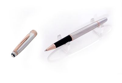 Montblanc Meisterstuck Solitaire 925 Sterling Silver Rollerball Pen