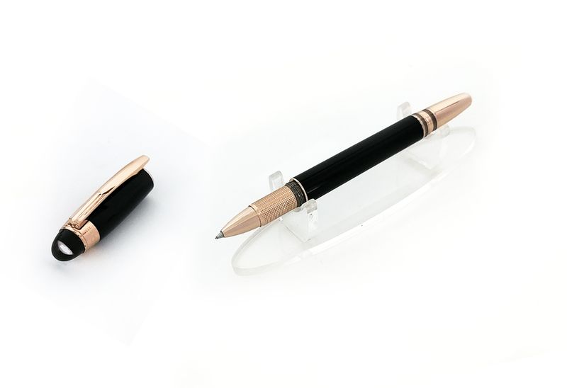 Montblanc Starwalker Red Gold Resin Rollerball Pen - Refurbished