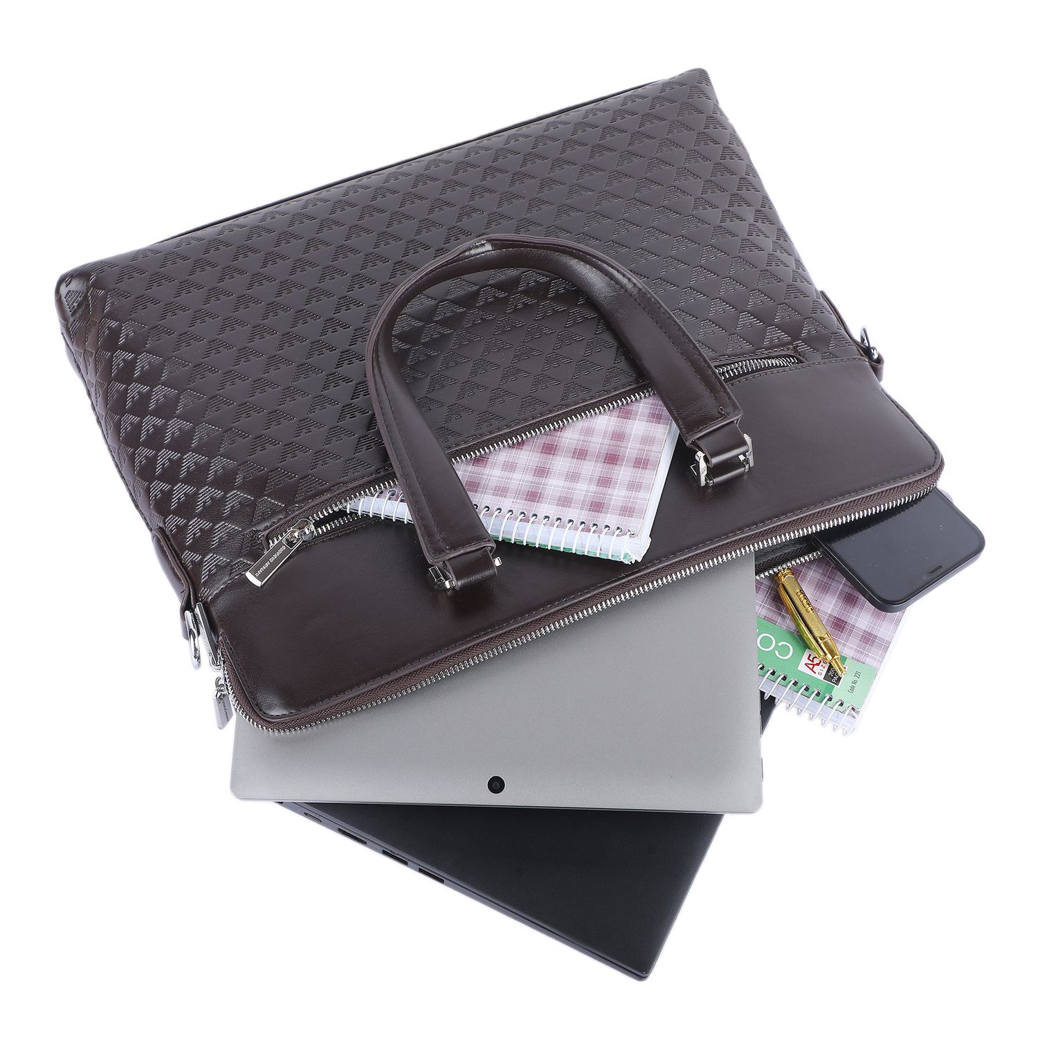 ARMANI パソコンケース Armani Unisex Business Document 15.6-inch Laptop Bag | Case