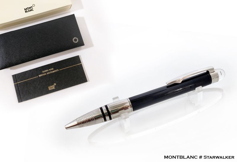 Montblanc Starwalker Doué Black | Silver Two Tone Ballpoint​ Pen