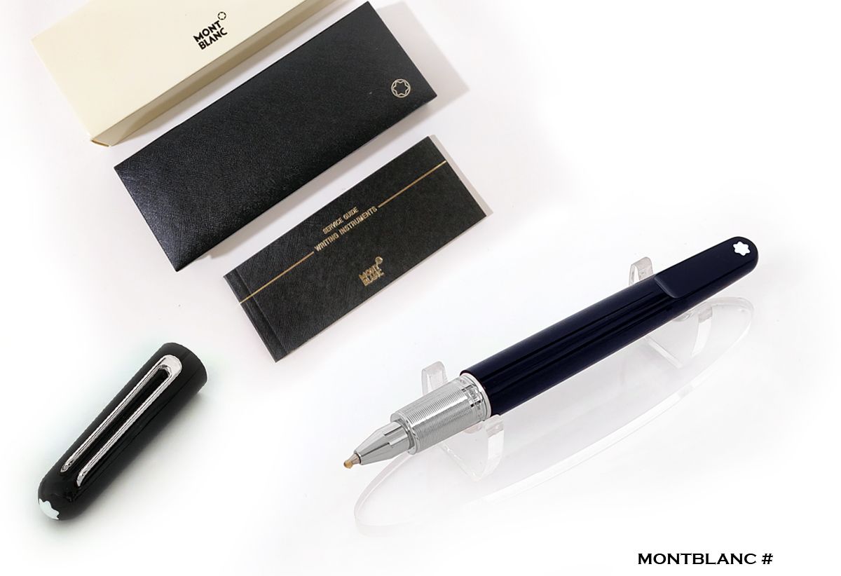 Montblanc M By Marc Newson Rollerball Pen, Precious black Resin -  117148