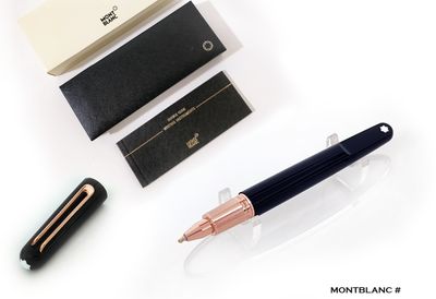 Montblanc M By Marc Newson Rollerball Pen, Precious black Resin -  117148