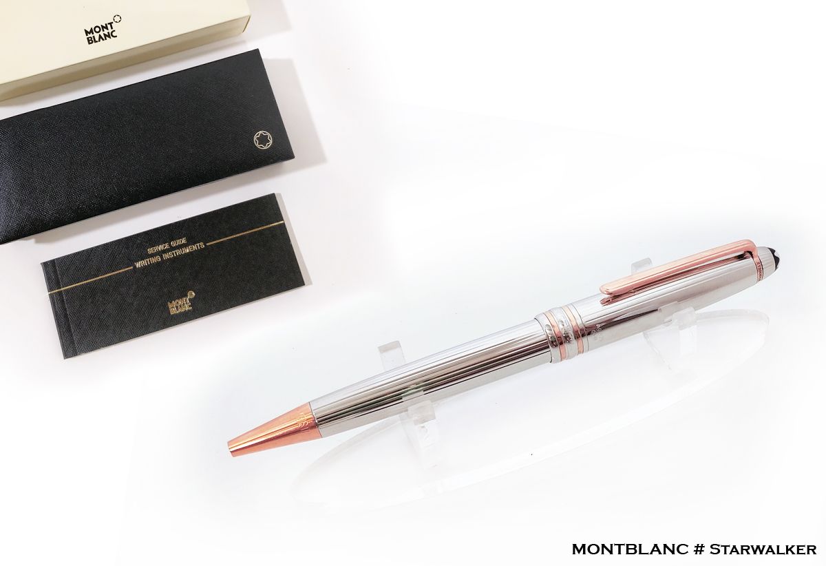 Montblanc Meisterstuck Solitaire​ Sterling Silver 925 Ballpoint Pen - 1648