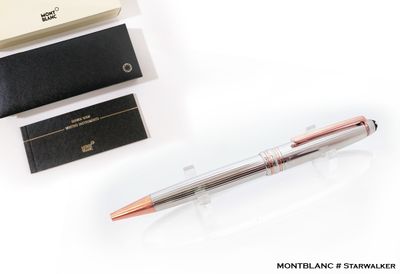 Montblanc Meisterstuck Solitaire​ Sterling Silver 925 Ballpoint Pen - 1648