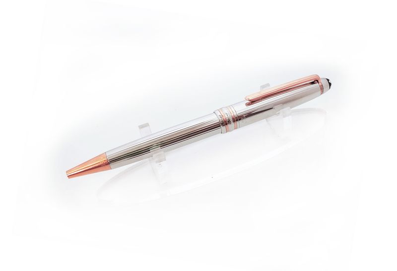 Montblanc Meisterstuck Solitaire​ Sterling Silver 925 Ballpoint Pen - 1648