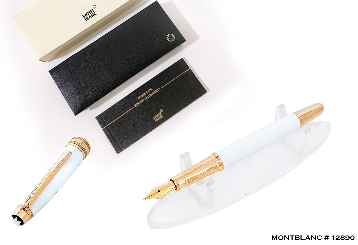 MontBlanc Meisterstuck &quot;Tribute to the Mont Blanc&quot; Mozart Fountain Pen 106847 - Refurbished