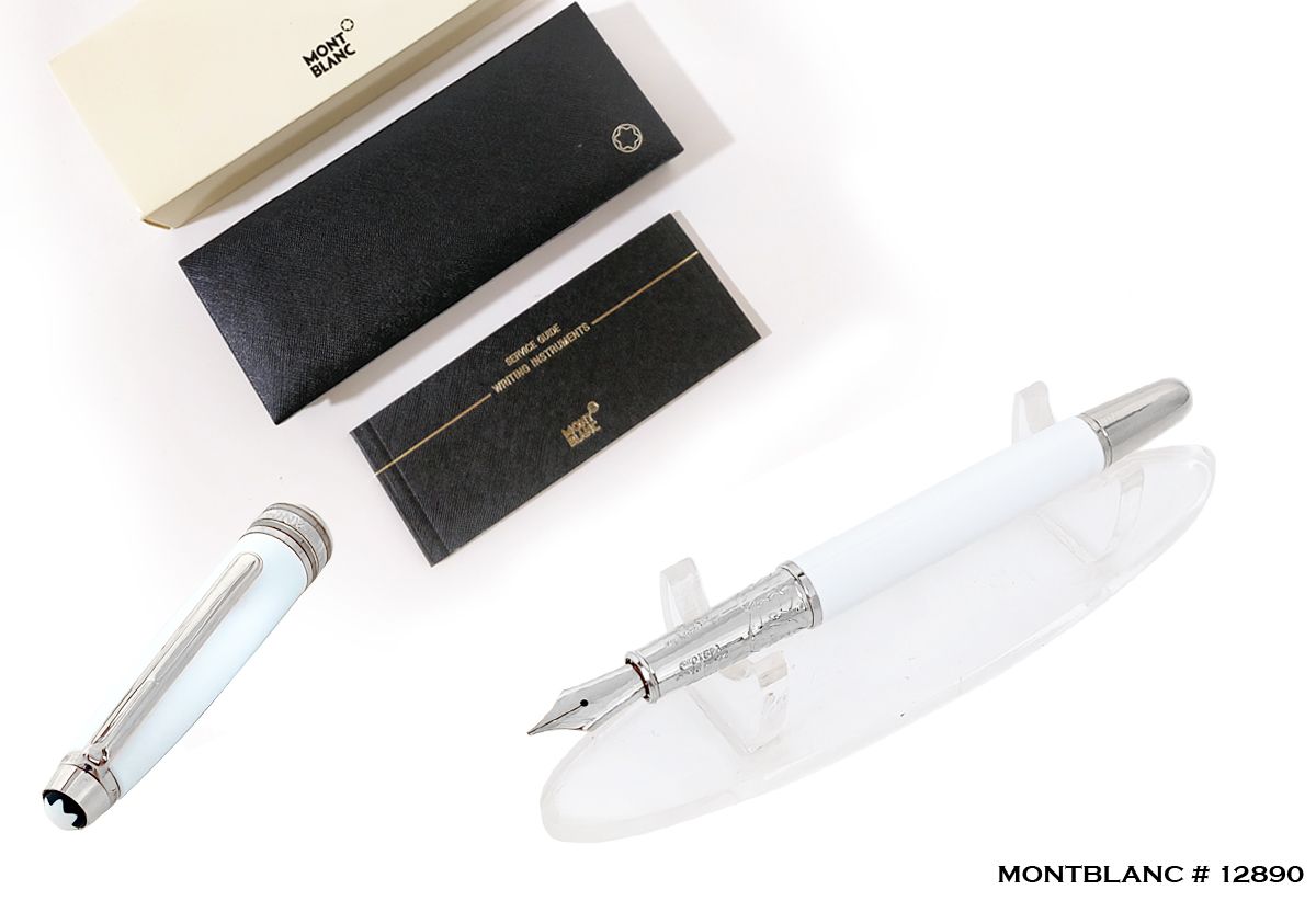 MontBlanc Meisterstuck &quot;Tribute to the Mont Blanc&quot; Mozart Fountain Pen 106847 - Refurbished