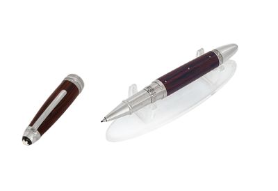 Montblanc Masters for Meisterstuck - L'Aubrac Collection Grenadilla Wood/Sterling Silver Fineliner Pen LeGrand​ - Refurbished
