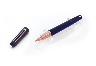 Montblanc M By Marc Newson Rollerball Pen, Precious Navy Blue Resin