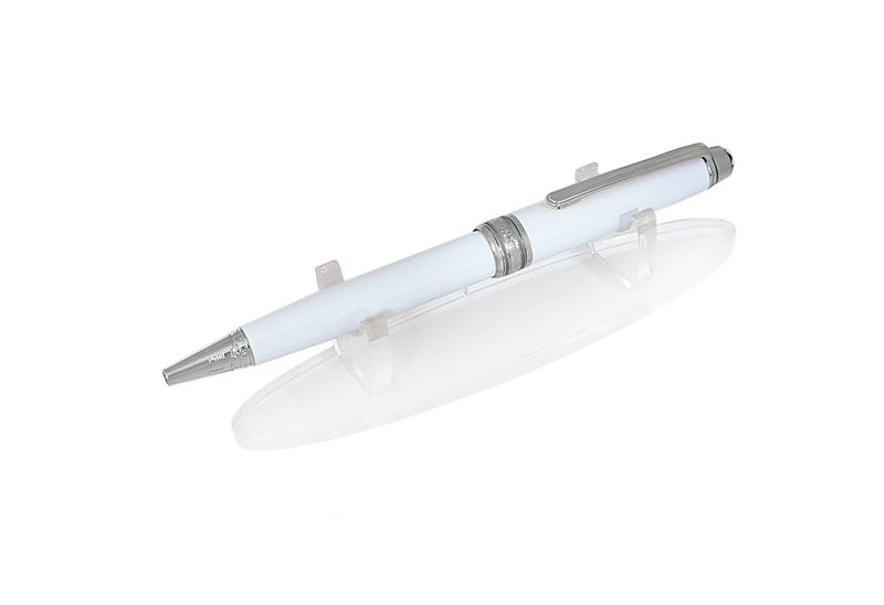 Montblanc Meisterstuck "Tribute to the Mont blanc" Mozart Ballpoint Pen - Silver