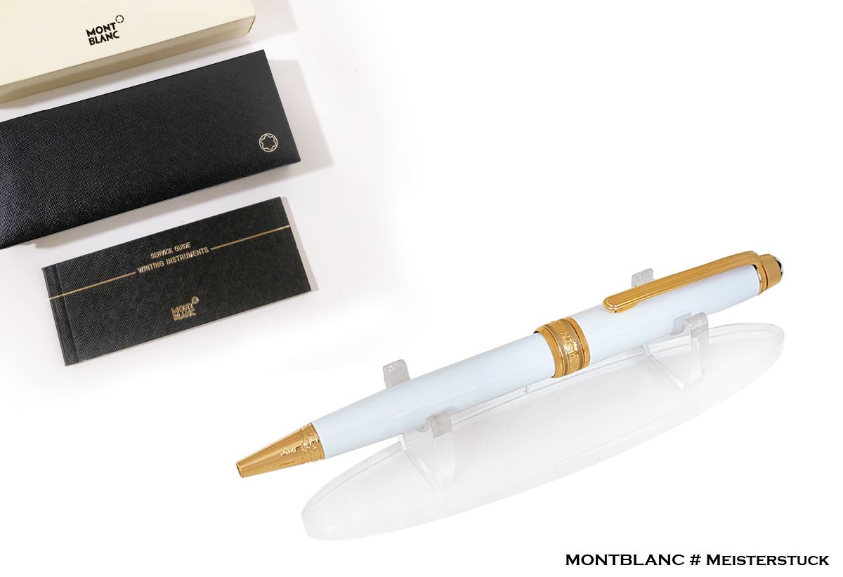 Montblanc Meisterstuck &quot;Tribute to the Mont blanc&quot; Mozart Ballpoint Pen - Gold