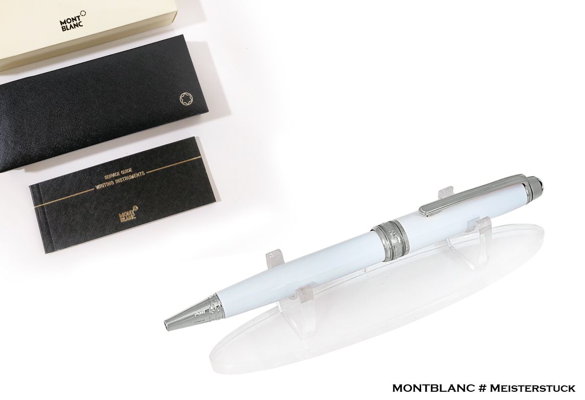 Montblanc Meisterstuck &quot;Tribute to the Mont blanc&quot; Mozart Ballpoint Pen - Silver