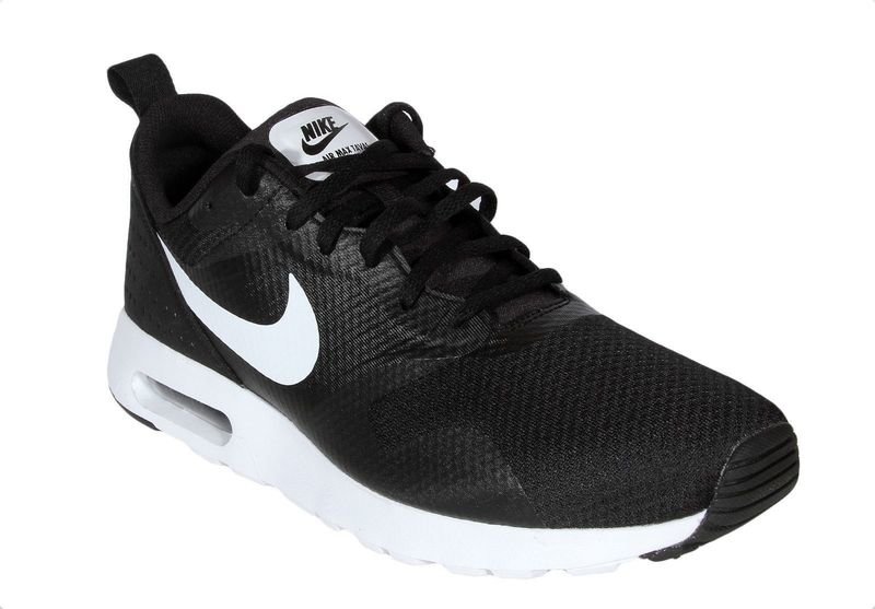 New Nike Air Max Tavas Men's Running Shoes Black White