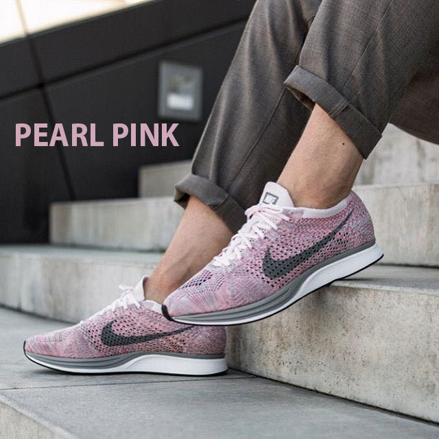 pink flyknit racer