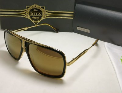 Dita Gold/Black Frame For Men&#39;s Sunglasses