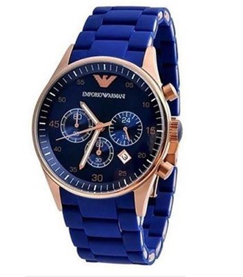 emporio armani blue watch price