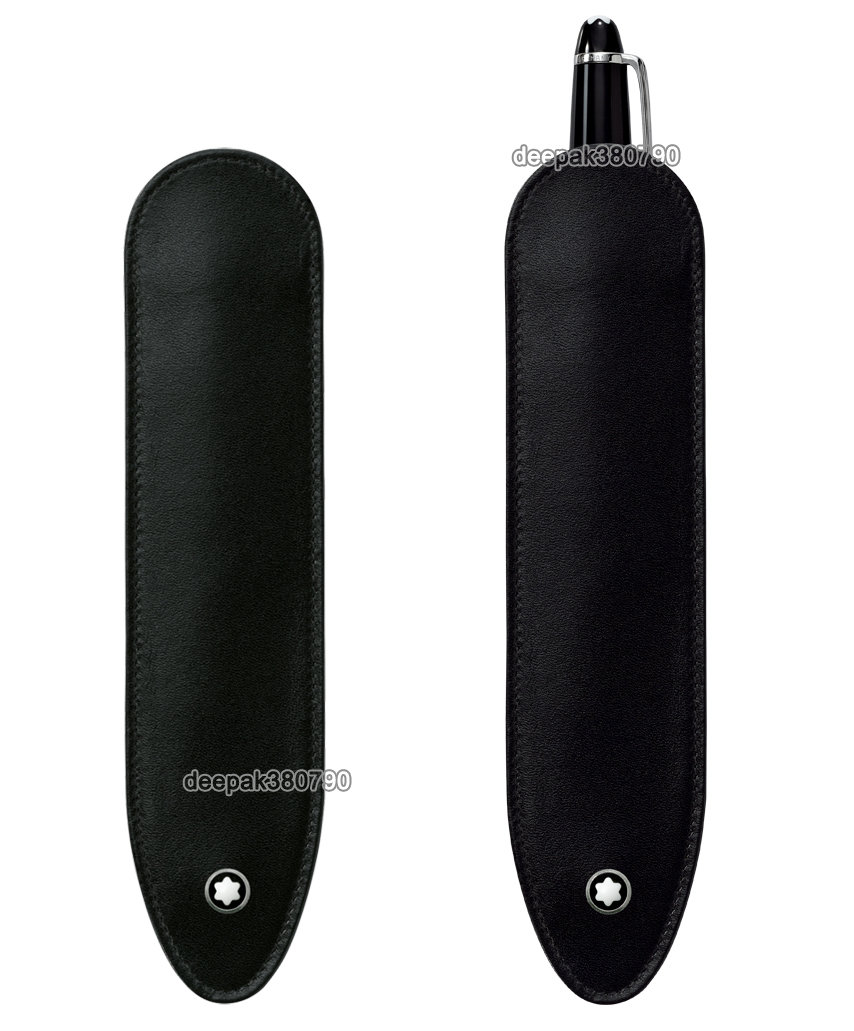 Montblanc Meisterstuck 1 Pen Black Sleeve | Pouch | Sleeve - 101871