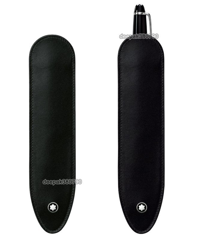 Montblanc Meisterstuck 1 Pen Black Sleeve | Pouch | Sleeve - 101871