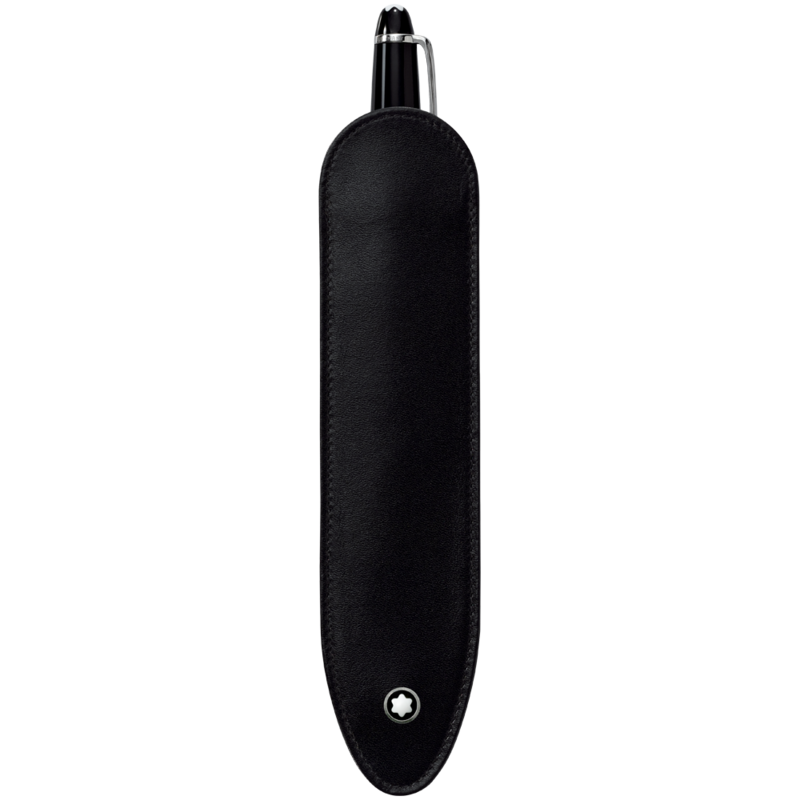 2X Montblanc Meisterstuck 1 Pen Black Sleeve | Pouch | Sleeve - 101871