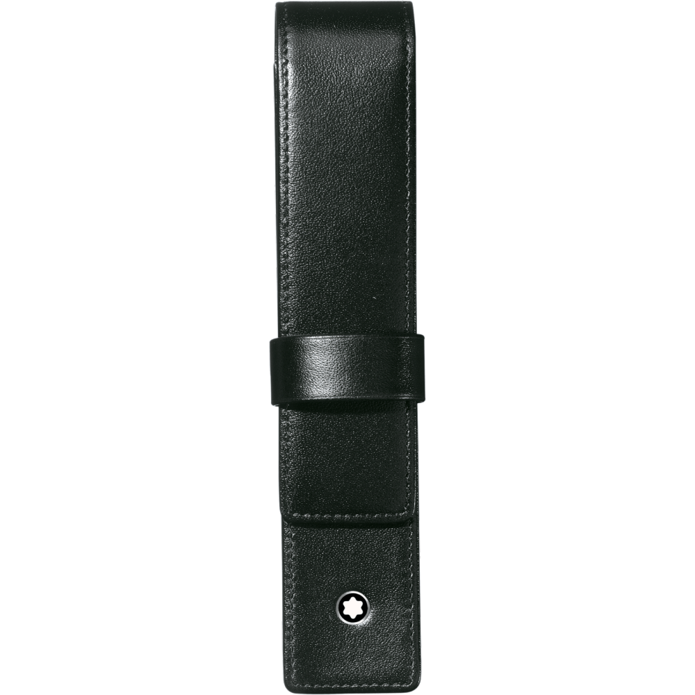 Mont Blanc 3x16 cm - 1 Pen Black Sleeve / Pouch For Mont Blanc Pens - Imported