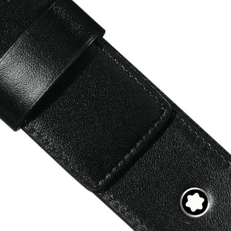 Mont Blanc 3x16 cm - 1 Pen Black Sleeve / Pouch For Mont Blanc Pens - Imported