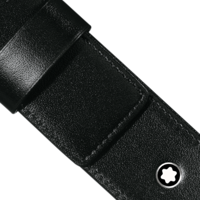 Mont Blanc 3x16 cm - 1 Pen Black Sleeve / Pouch For Mont Blanc Pens - Imported