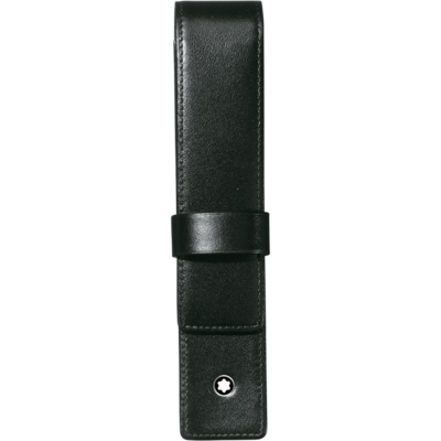 Mont Blanc 3x16 cm - 1 Pen Black Sleeve / Pouch For Mont Blanc Pens - Imported