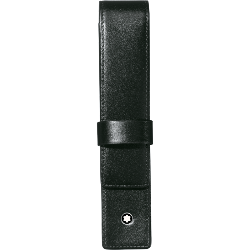 Mont Blanc 3x16 cm - 1 Pen Black Sleeve / Pouch For Mont Blanc Pens - Imported