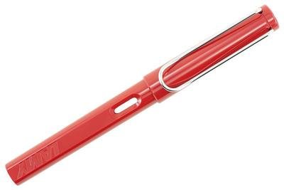 LAMY Safari | Medium Nib | Fountain Pen With Convertor - Red