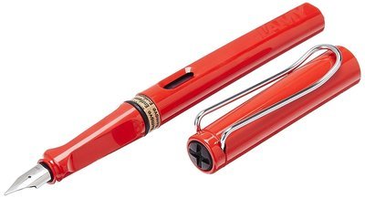 LAMY Safari | Medium Nib | Fountain Pen With Convertor - Red