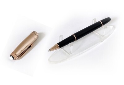 Montblanc Solitaire Doué Black Copper Resin Rollerball Pen - Refurbished