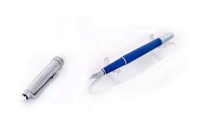 Montblanc Meisterstuck Glacier Doue Classique Fountain | Ink Pen - Refurbished