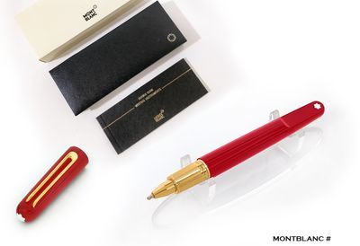Montblanc M By Marc Newson Rollerball Pen, Precious Red Resin