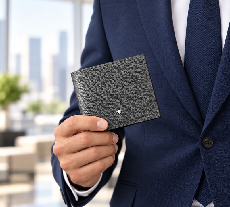 Montblanc Sartorial Wallet 6cc For Men's - 131722