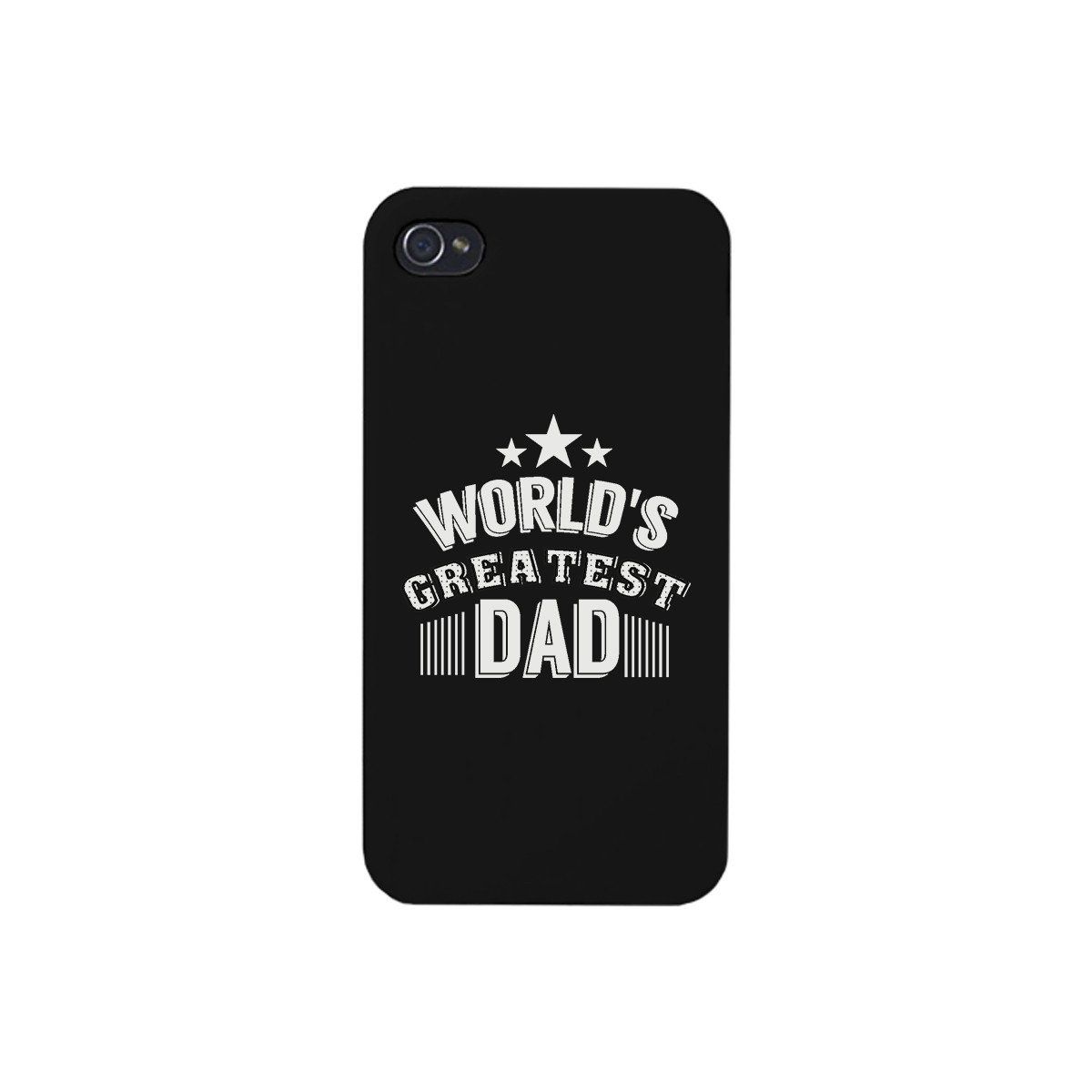World&#39;s Greatest Dad Black Phone Case