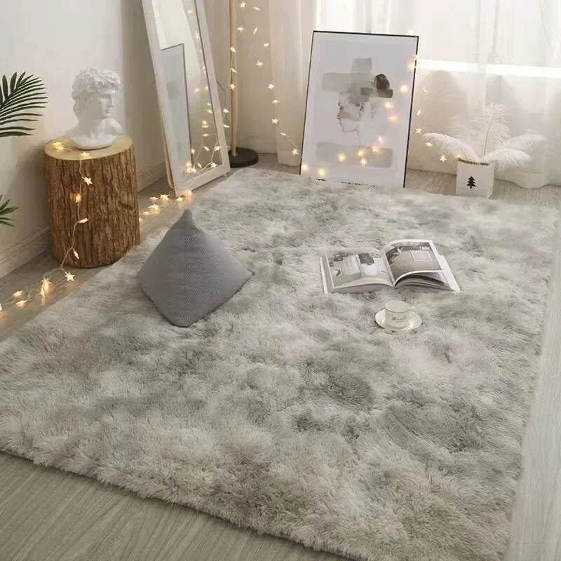 VIKAMA Silk Wool Rug Bedroom Carpet Children Carpet Prayer Rugs Living
