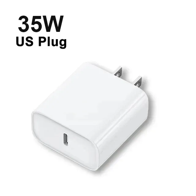Original 35W PD Fast Charger For iPhone 16 15 14 11 13 12 Pro Max Plus, Plug Type: US Charger