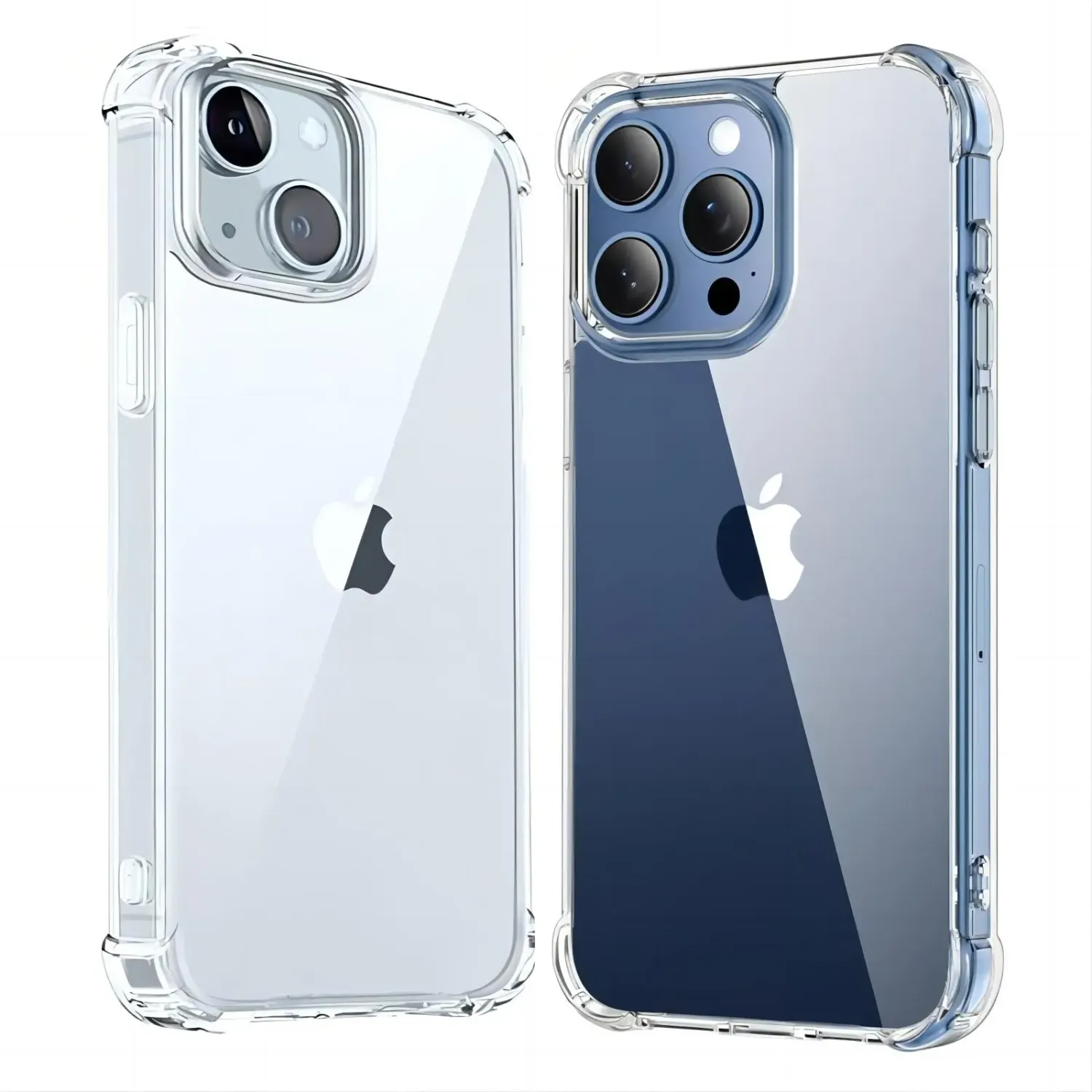 Shockproof Clear Phone Case For iPhone 16 15 13 11 12 14 Pro Max Plus, Color: for iPhone X