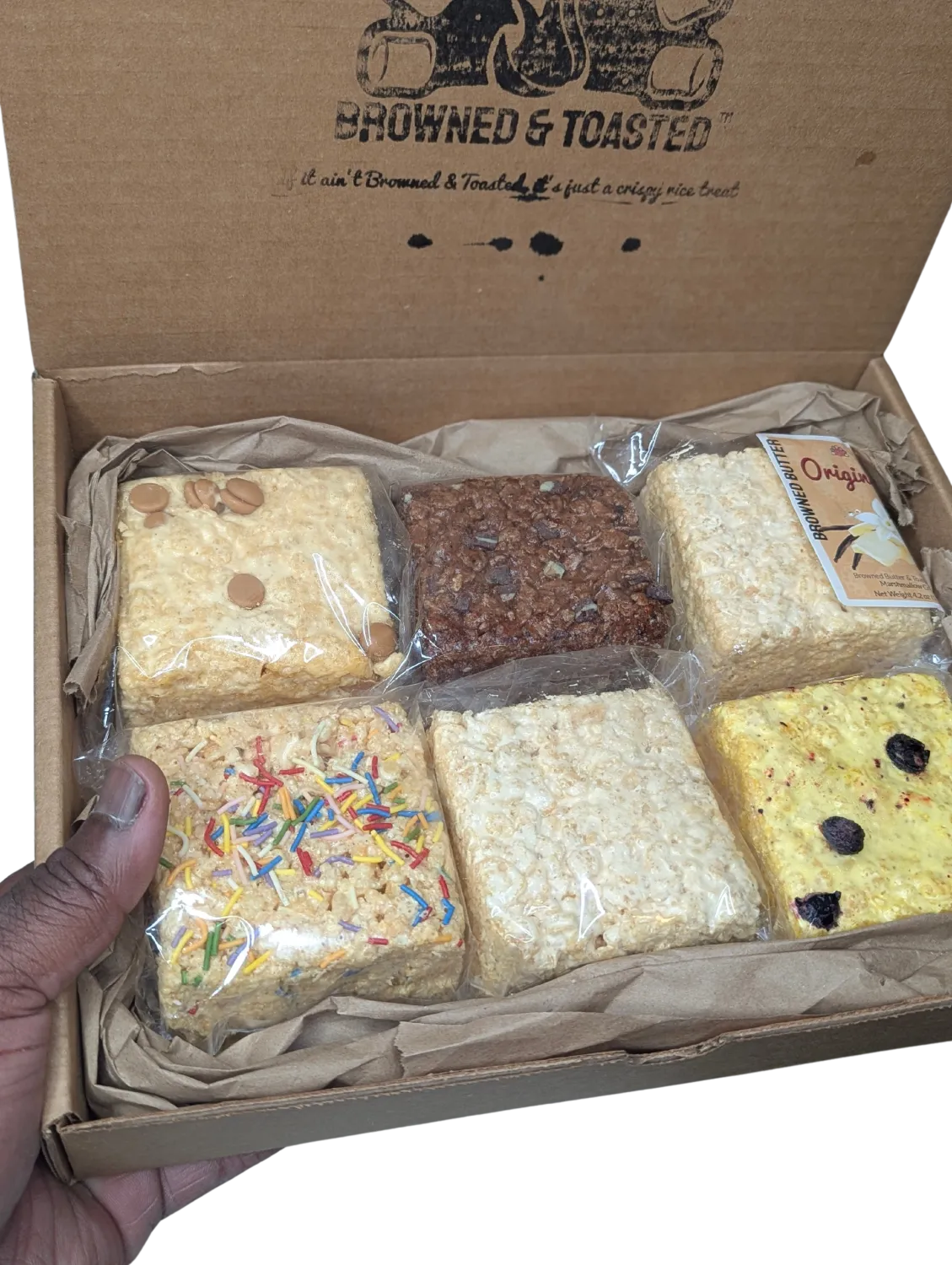 Marshmallow Crispy Assortment 6 Pack