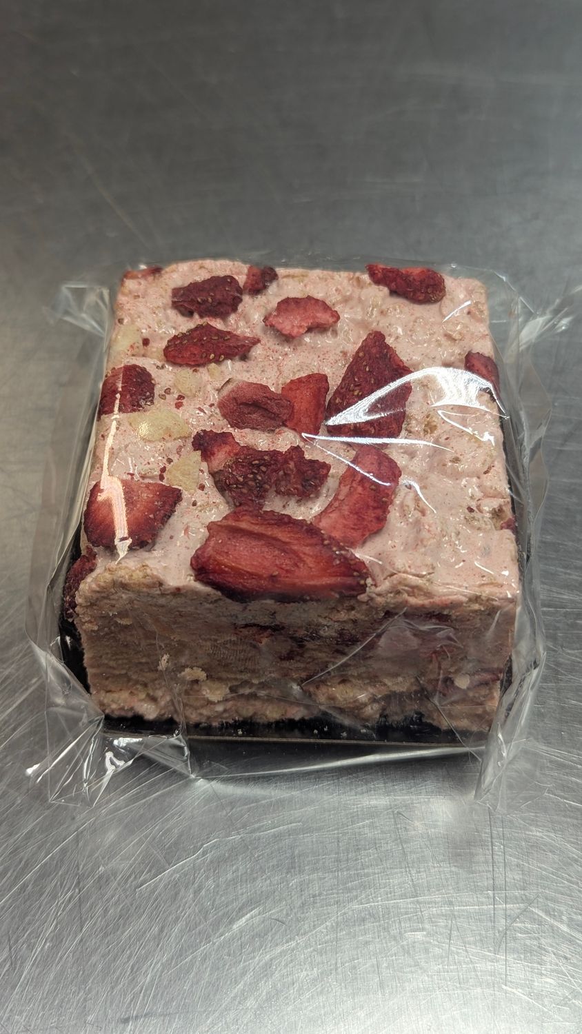 Strawberry Marshmallow Crispy Bar