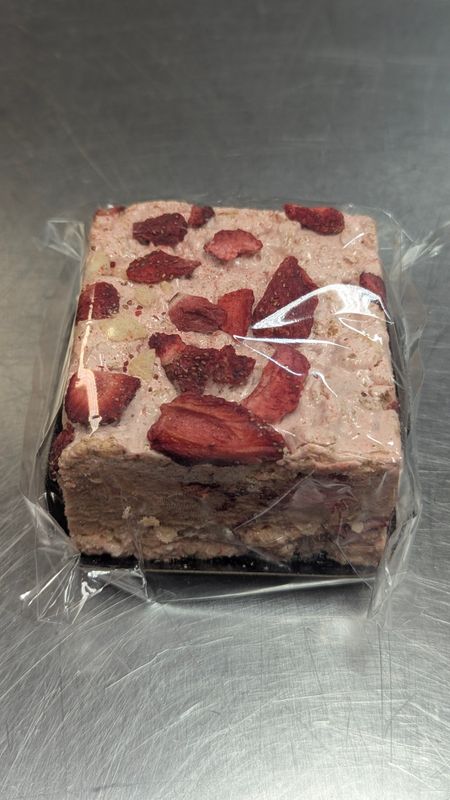 Strawberry Marshmallow Crispy Bar