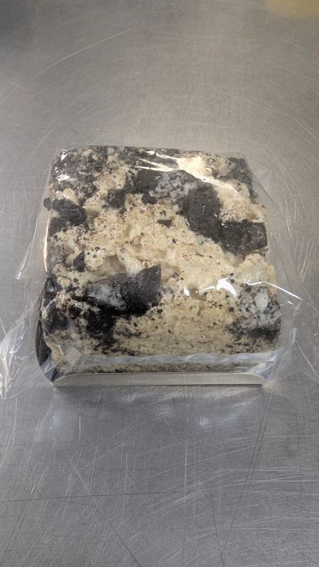 Cookies and Cream Marshmallow Crispy Bar