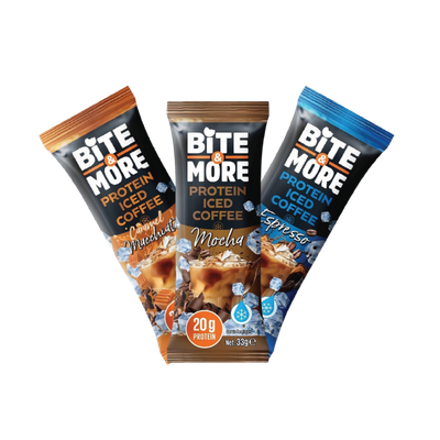 BITE &amp; MORE PROTEIN ICED COFFEE