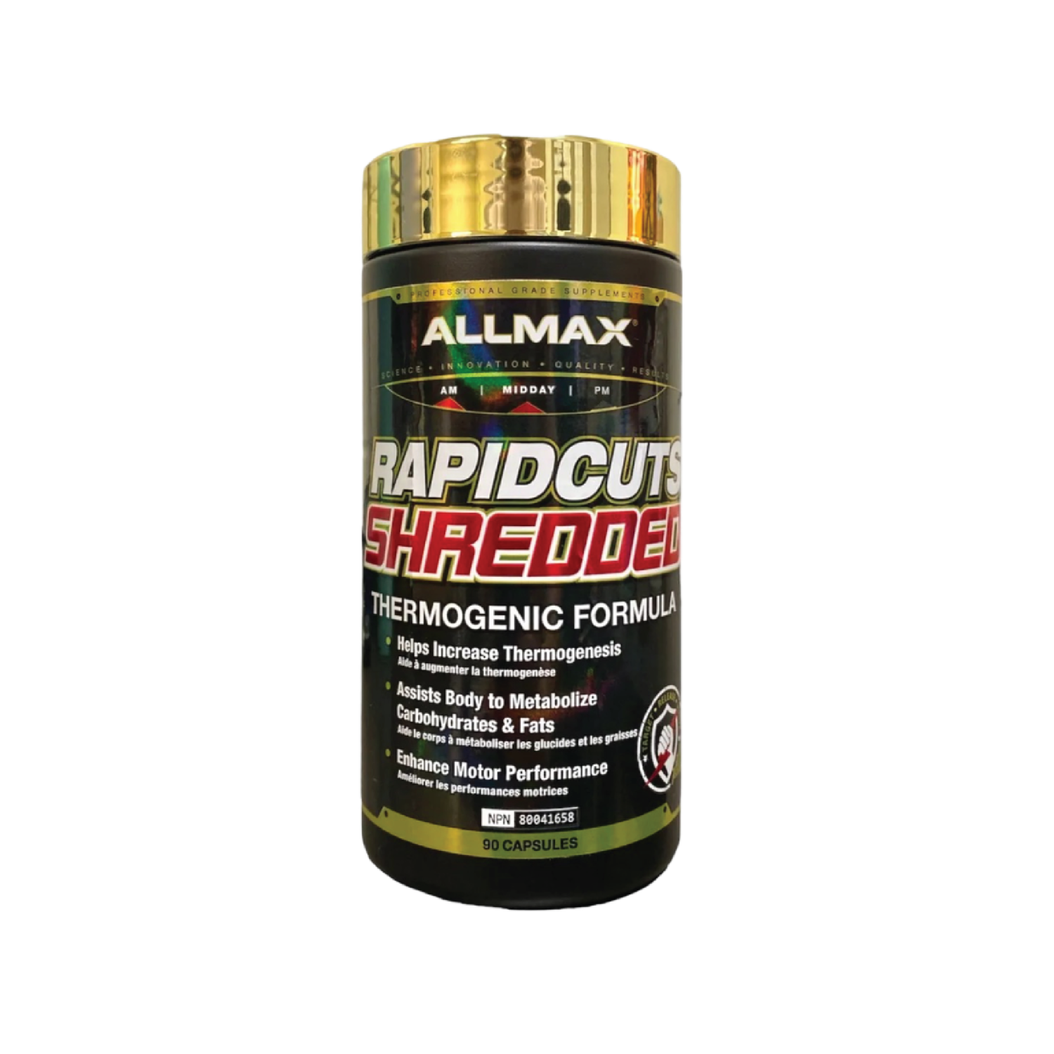 ALLMAX RAPIDCUTS SHREDDED 90 CAPSULES