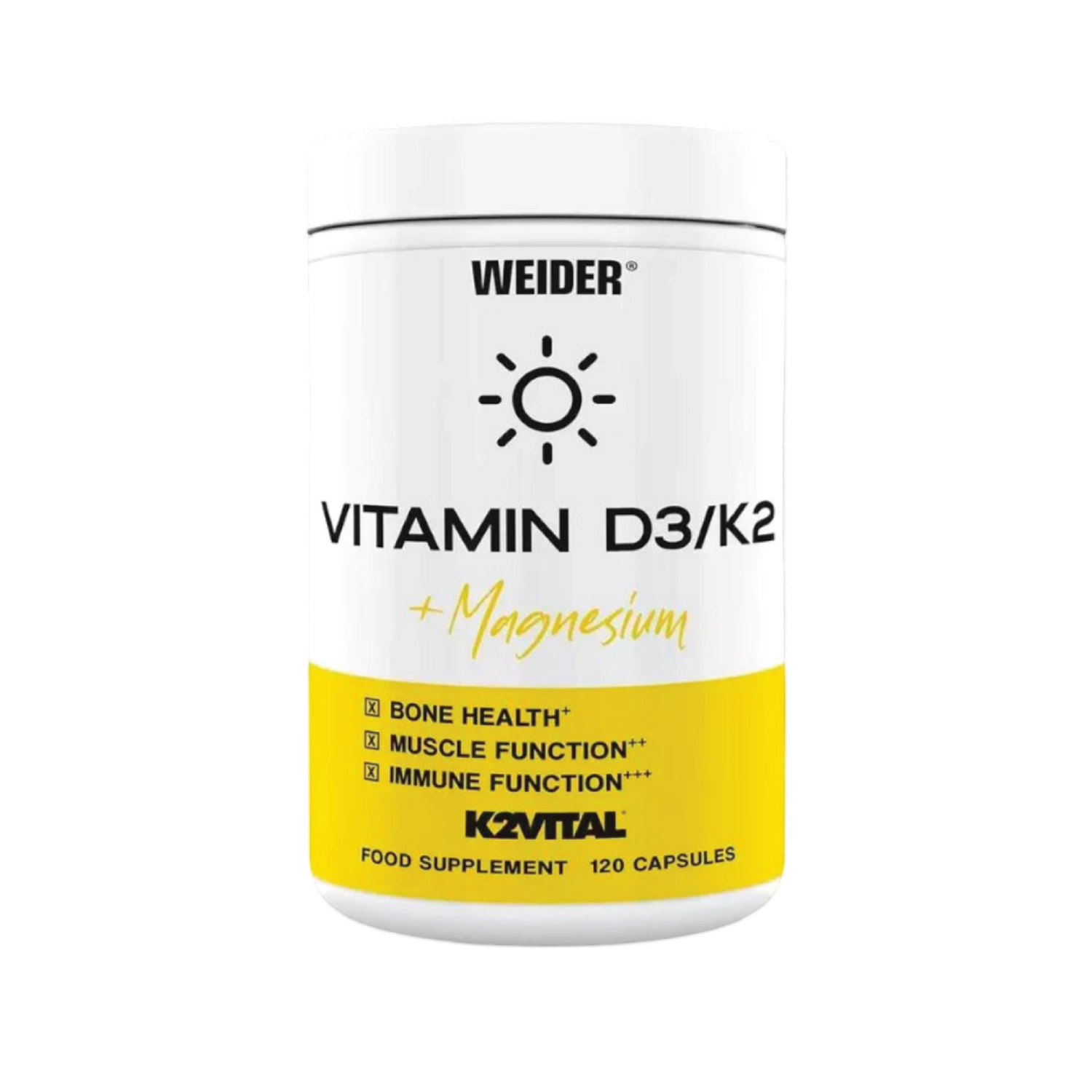 WEIDER VITAMIN D3/K2 + MAGNESIUM