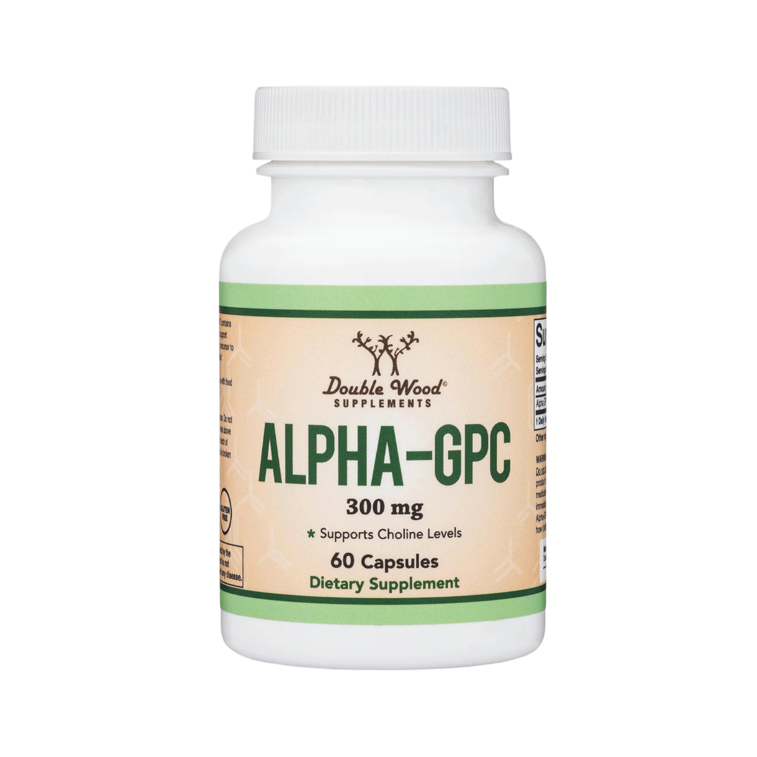 DOUBLE WOOD SUPPLEMENTS ALPHA-GPC (60 CAPSULES)