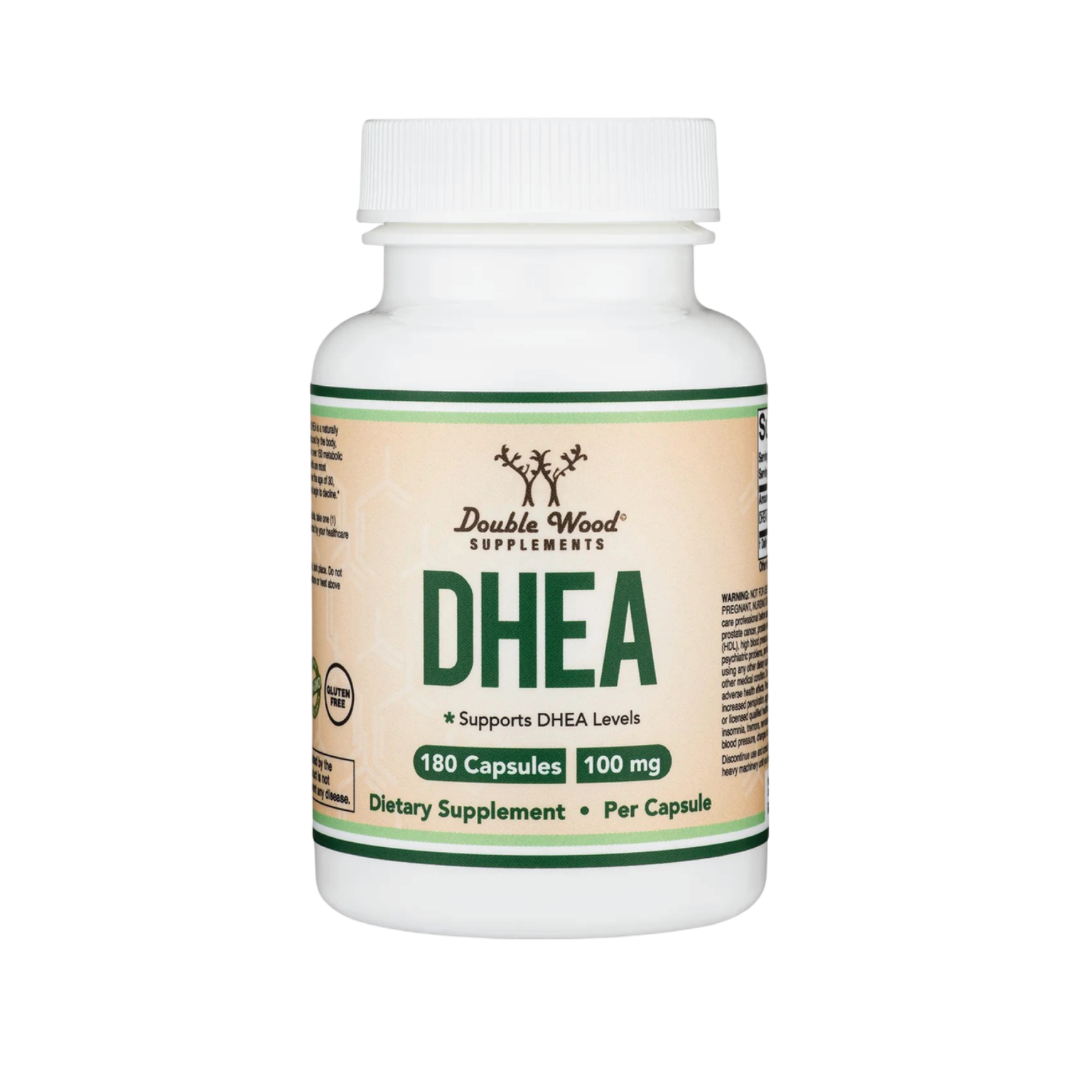 DOUBLE WOOD SUPPLEMENTS DHEA (180 CAPSULES)