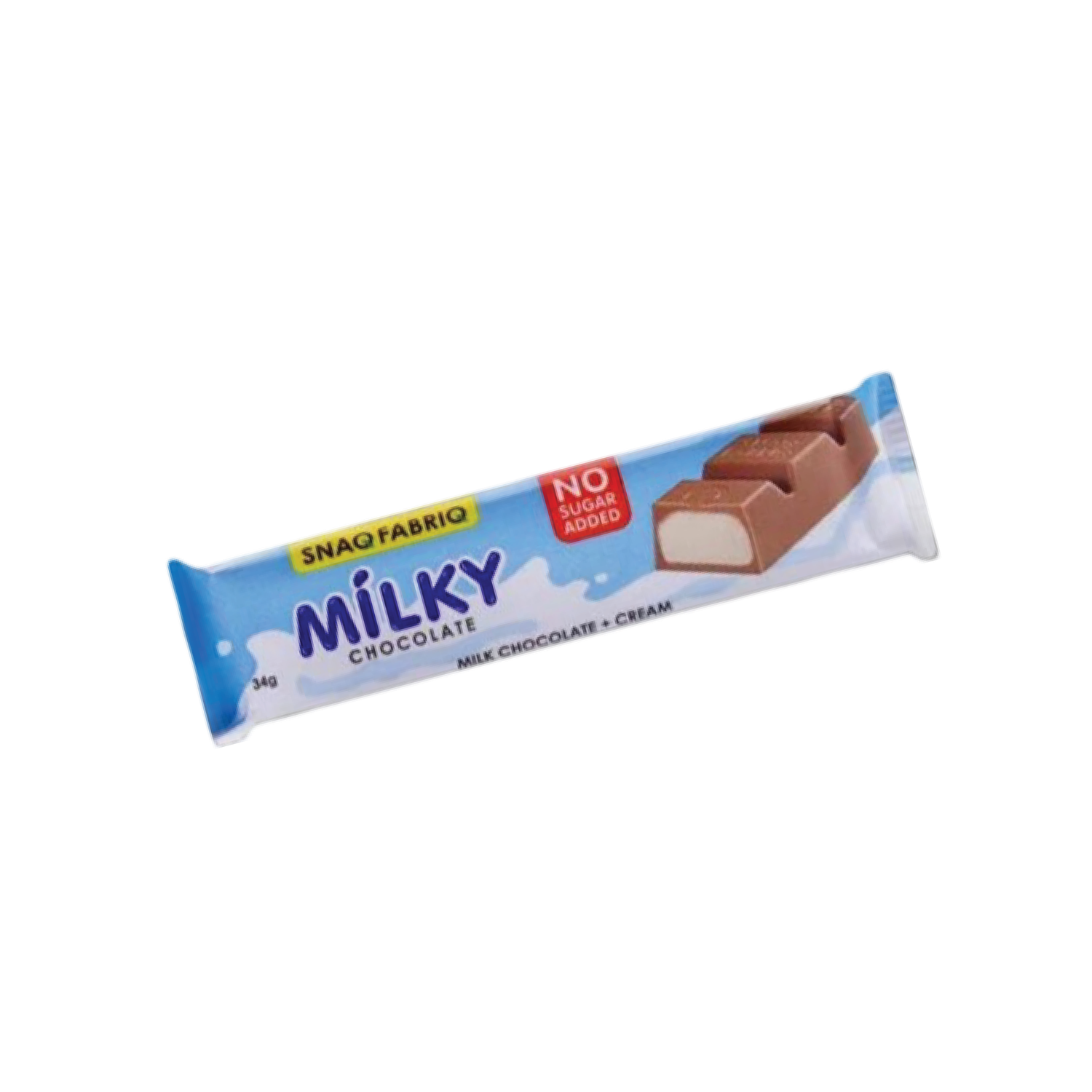 SNAQ FABRIQ MILKY CHOCOLATE 34G