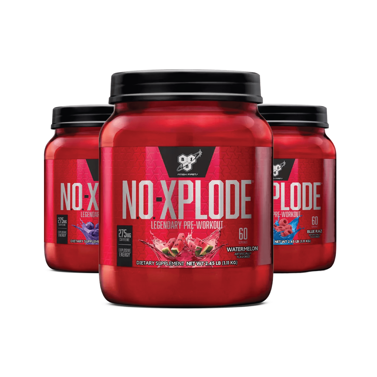 BSN N.O.- XPLODE LEGENDARY PRE-WORKOUT 60 SERVINGS