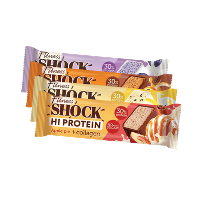FITNESS SHOCK HI PROTEIN BAR + COLLAGEN